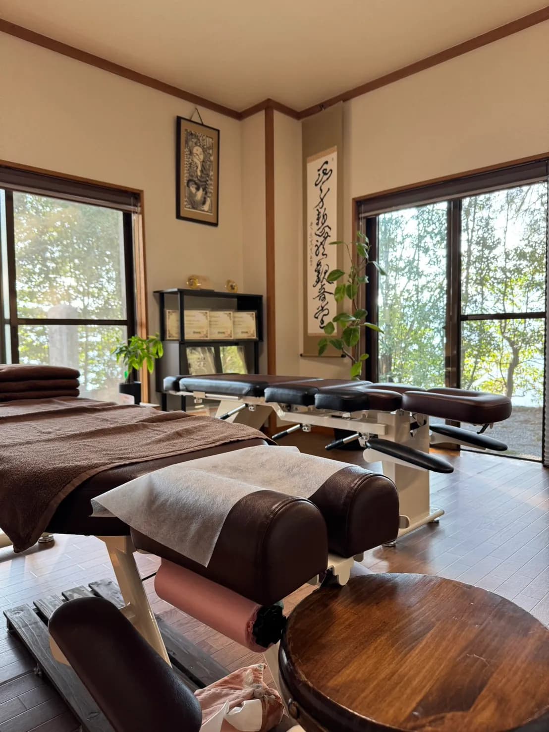 正身整体観音堂の施術室